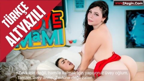 Hamile Kalmak İsteyen Kadın Üvey Oğlunun Tohumlarını Amına Ekti