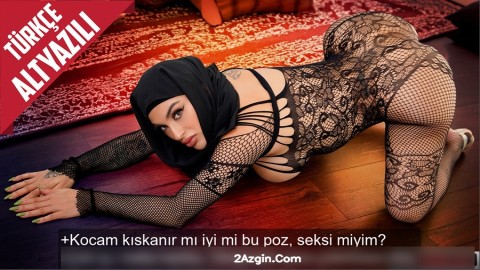 Türbanlı Kadın Kocasından İntikam Almak İçin Aldattığı Kadını Kocasıyla Plan Yaptı