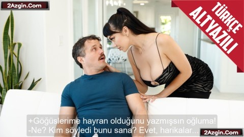 Arkadaşıyla Oyun Oynayacakken Onun Büyük Memeli Annesiyle Oynaşmaya Başladı