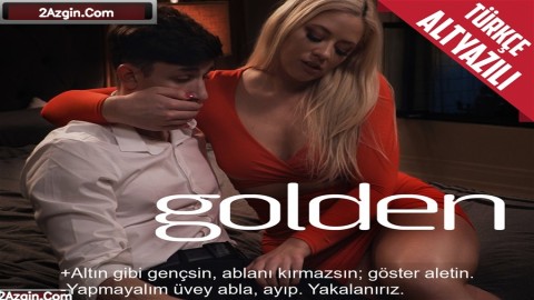 Altın Gibi Genç Üvey Kardeşinden Seks İsteyen Platin Sarısı Abla