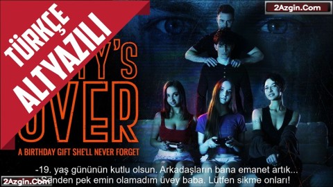 Üvey Oğlunun Doğum Gününe Gelen Emanet Kızları Siken Sapık Baba