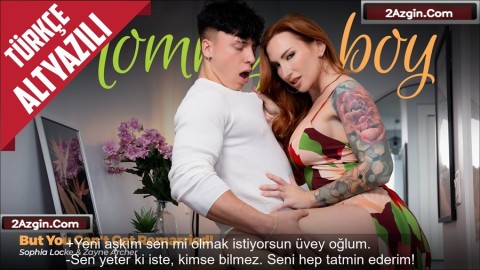 Namus Haini Olan Sapkın Genç Üvey Oğlunun Pis Düşüncelerine Kanca Atan Milf