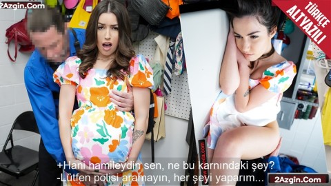 Hamile Gibi İmaj Verip Hırsızlık Yaparken Yakalanınca Yalanı Amından Ortaya Pörtledi