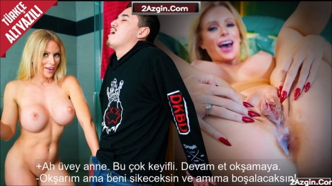 Kocasının İhmali Yüzünden Aç Kalan Kadın Üvey Oğlunun Sikini Avuçlayarak Amında Boşalttı