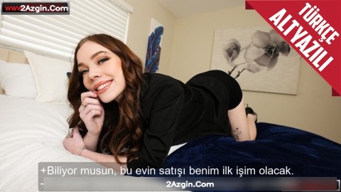 Emlakçı Kızın Kadınsı Dişiliğini Kullanarak Sattığı İlk Ev Olacak