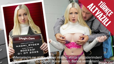 Yaşını Başın Almış Milf Kadın Utanmadan Sıkılmadan Hırsızlık Yaparken Yakalandı