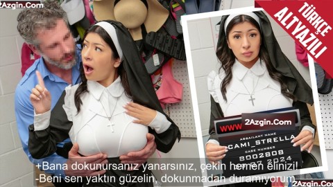 Uzun Kostümünün Altından İçine Eşya Çalan Kadın Gerçekten Kaçamadı