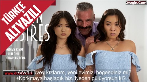 Biri Eski Diğeri Yeni Karısının Asyalı Kızlarıyla Sikişen Sapık Herif