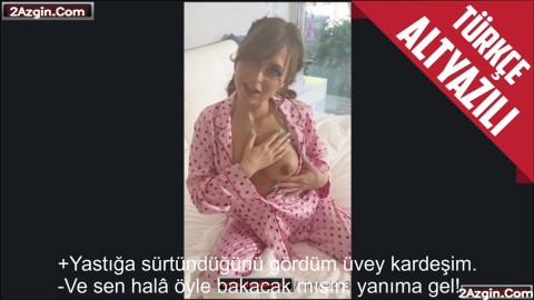 Yastığa Yorgana Amını Sürterken Gördüğü Üvey Kardeşi Yanına Çağırdı