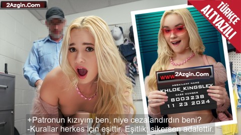 Babasının İş Yerindeki Kurallara Uymayan Kıza Eşitliği Adaletli Şekilde Sikerek Sağladı