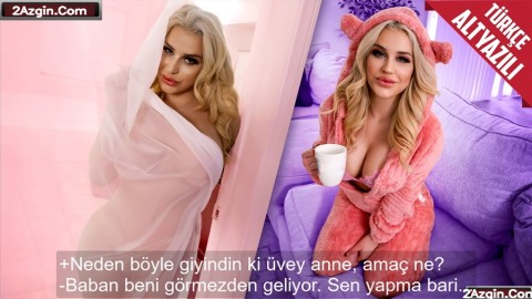Şirin ve Tatlı Kostümler Giyen Yeni Üvey Annesini İlgi Manyağı Yaptı
